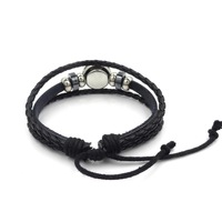 Bracelet Lucifer Mark Time Gem Satan Symbol Satanist Bracelet