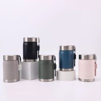 2026 Emerit En gros, Meilleures ventes, Boîte repas isotherme portable sous vide en acier inoxydable 304 de qualité alimentaire 400 ml avec logo personnalisé