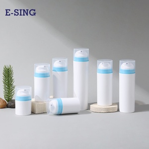 Botellas Airless Ecológicas de PP de 200 ml con Acabado Mate, Pulverizador, Impresión Serigráfica, Forma Redonda, Envase para Lociones y Cremas para el Cuidado de la Piel - Product Image 2