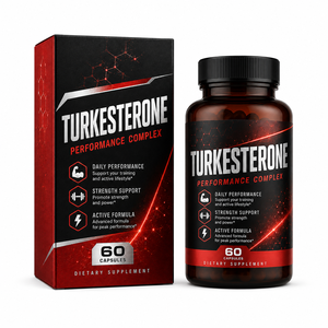 Cápsulas Veganas de Turkesterona Sin GMO 300mg, Extracto de Raíz de Ashwagandha, Tongkat Ali, Adaptógeno Bioactivo, Venta al Por Mayor - Product Image 1