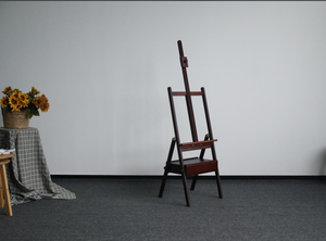 <span class=keywords><strong>Chevalet</strong></span> d'art multifonctionnel Huixishi HXS-X2, durable, couleur bois de hêtre, à poser, pour les croquis à l'huile des enfants, publicité brute - Product Image 5