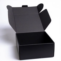 Boîte d'emballage personnalisée avec logo pour cosmétiques, vêtements, cadeaux, boîte d'expédition imprimée sur mesure, boîte en carton ondulé