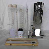 Kit d'analyse de la granulométrie des sols par la méthode de l'hydromètre, ensemble de test d'hydrométrie