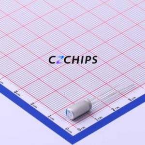 Condensador Sólido CN035M220LO5*11L-1A4T, Componente de Orificio Pasante (THT), D5xL11mm 22uF 20% 35V 600mA100kHz - Product Image 1