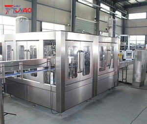 Đầy đủ tự động vật nuôi đóng chai nước dây chuyền sản xuất thiết bị, 3 in1 máy tích hợp rửa, làm đầy và đóng nắp - Product Image 6