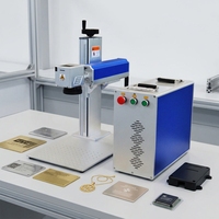 Machine de marquage laser à fibre ActionLasers - Haute productivité - CNC - Sur table - Refroidissement par air - DZCAD - Tension 110/220V - Précision 0,01 mm - 30W