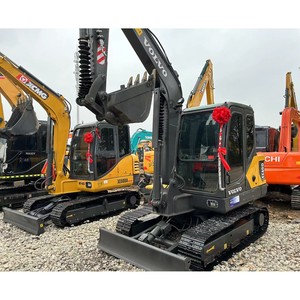 รถขุดขนาดเล็ก Volvo EC60D มือสอง 6 ตัน พร้อมมอเตอร์และเกียร์ในสต็อก ขายดี 6 ตัน รถขุด Volvo EC60D มือสอง ราคาถูก - Product Image 3