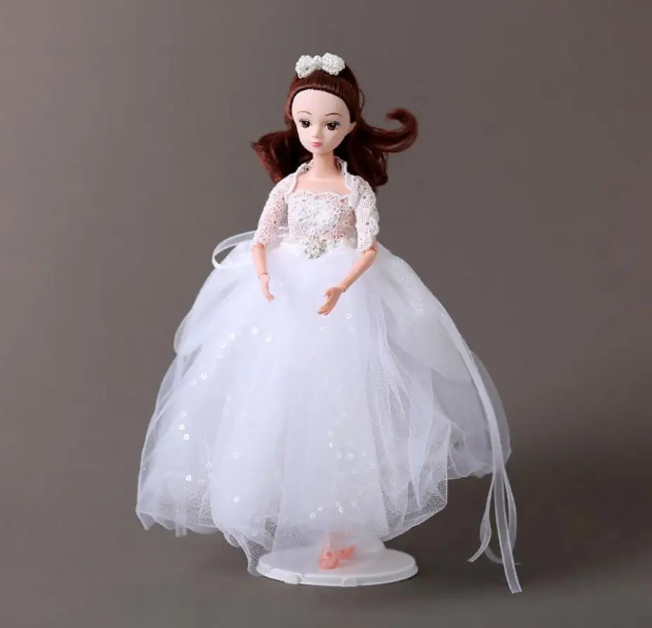 White Lace Dress 18 Young Girl Doll Cloth Return Gifts For Kids Girls