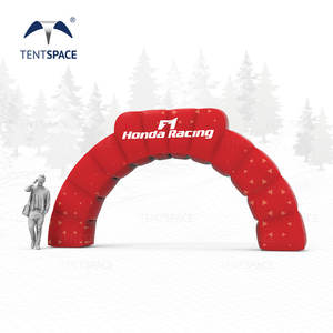 カスタムロゴ入りフェスティバル用インフレータブル装飾アーチ、エントランスアーチゲート、広告宣伝用インフレータブルアーチ、マラソンイベント用 - Product Image 5