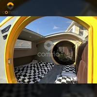 Offroad Camper Remorque Petite Avec Salle De Bains Plus Petite Caravane Pliante Rv Douche Complète Mini Camping pour Suv