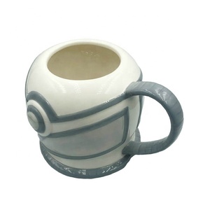 Novedad <span class=keywords><strong>astronauta</strong></span> diseño grande de cerámica taza de cerveza con mango para vacaciones bebiendo - Product Image 6