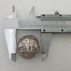오래된 구리 미국 동전 캘리포니아 기념 은 반달러 1925년 복제품 - Product Image 4