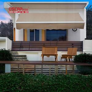 Toldo de Casete <span class=keywords><strong>para</strong></span> Terraza de Jardín, con Control Remoto, Portátil, Impermeable, con Tira de LED, Estilo Moderno - Product Image 1