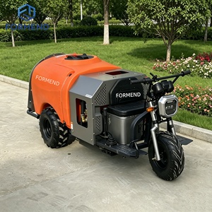Pulverizador Agrícola de Tres Ruedas FORMEND 400L, Pulverizador <span class=keywords><strong>Insecticida</strong></span> para Huertos y Árboles Frutales, Motor con Alimentación de Aire para Gasolina - Product Image 1
