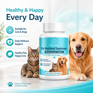 Tabletas de Multivitaminas y Aminoácidos para Perros y Gatos, para un Pelaje Hermoso, Cuidado de la Piel y Nutrición Diaria - Product Image 3