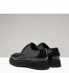 Zapatos Oxford de Cuero Genuino para Hombre, Estilo Italiano de Alta Gama, Hechos a Mano, para Boda, con Cierre Deslizante, Otoño, Ligeros, Bordados, Camuflaje - Product Image 6