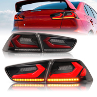 Luz Trasera de Diseño Arcaico para Automóvil con Luz de Giro Secuencial para Mitsubishi Lancer EVO X 2008-2018