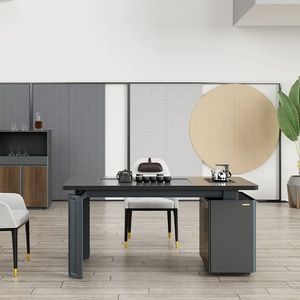 Modern Luxury Executive Office <b>Desk</b> Convertible Wooden Modular Furniture for Home Office Villa or Home Use - Product Image 4