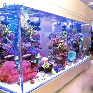 30mm 50mm 100mm Aquariums Fish Tanks Glass Acrylic Custom Plastic Aquariums & Accessories Sustainable Plastic Tank 5 Gl 100L 1pc