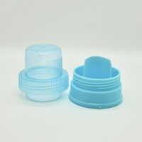 Tapa Dosificadora de Plástico PP Duradera para Productos Químicos Domésticos, con Boquilla y Rosca, de 1L/2L/3L, Fácil de Abrir, Antiderrames, para Detergente Líquido