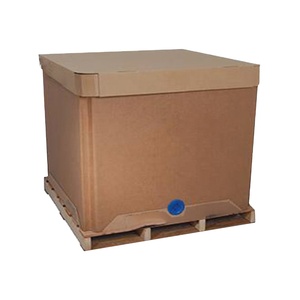 Paper 1000L Intermediate Bulk Container IBC Coconut Oil <strong>Tote</strong> tank with Liner <strong>Bag</strong> <strong>for</strong> Liquid Storage and Transportation - Product Image 1