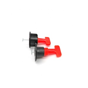 Factory Supply Attractive PP Custom Size China Red Plastic Tile Cross cross tile sapcers