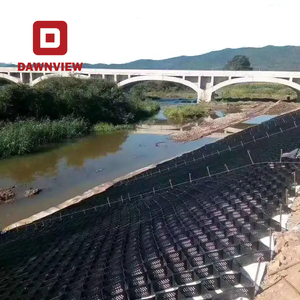 Dawnview tùy chỉnh chiều cao tổ ong <span class=keywords><strong>HDPE</strong></span> <span class=keywords><strong>geocell</strong></span> cho đường sỏi ổn định lưới giữ lại tường kè - Product Image 5