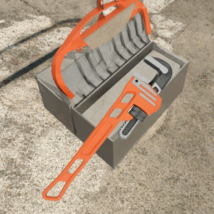 Clé à tuyau industrielle multifonctionnelle Protool de type américain en acier au carbone de 10/12/14/18/24 pouces, qualité OEM - Product Image 2