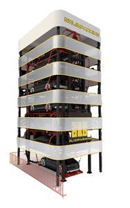 Tour de stationnement verticale <span class=keywords><strong>Autopark</strong></span> Système de stationnement rotatif Carrousel Parking de voiture - Product Image 2