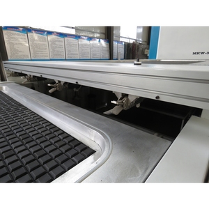 Porte d'armoire PVC Machine de presse sous vide à balayage entièrement automatique avec système à broches Dispositif d'alimentation Panneau à base de machines de travail du bois - Product Image 5