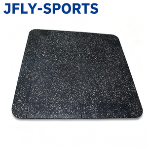 กระเบื้องยาง EPDM ความหนาแน่นสูง ป้องกันไฟฟ้าสถิต เป็นมิตรกับสิ่งแวดล้อม สำหรับยิม ดูดซับแรงกระแทก ป้องกันการลื่น แผ่นรองออกกำลังกายแบบประกบ - Product Image 1