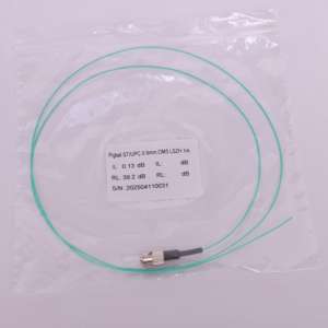 उच्च गुणवत्ता ST-UPC ओएम 3 सिम्प्लेक्स मल्टीमोड पिग्टेल फाइबर ऑप्टिक 0.9 मिमी 1 मीटर वर्णटेल केथेटर एलszh जैकेट जैकेट 9/125 ftth निर्माण के लिए - Product Image 5