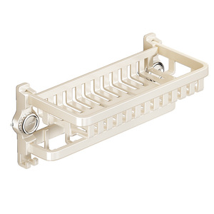 LTONG Suction Mounted Towel Rack 60 Cm Space Aluminum Modern Bathroom Storage <b>Shelf</b> Organizer With Hooks And <b>Shelf</b> - Product Image 5