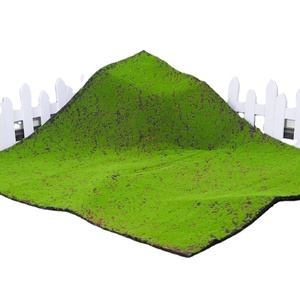 Mur en mousse artificielle en plastique multi-tailles, tapis vert décoratif, <span class=keywords><strong>mini</strong></span> <span class=keywords><strong>jardin</strong></span> paysager intérieur extérieur - Product Image 5