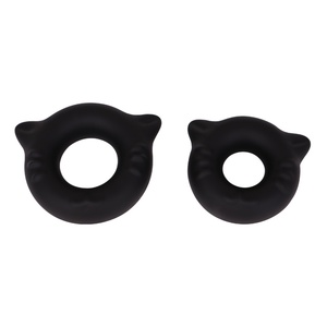CITYFUN Anillo para Pene con Forma de Gato, 18mm de Grosor, Anillo para Pene Grueso y Flexible, Herramienta para Bloquear Esperma, Estimulador, Juguetes Sexuales - Product Image 3