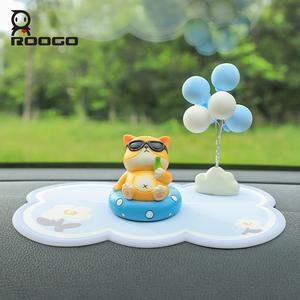 ROOGO Venta al por mayor <span class=keywords><strong>de</strong></span> gafas <span class=keywords><strong>de</strong></span> sol <span class=keywords><strong>de</strong></span> poliresina ecológicas hechas a mano con diseño <span class=keywords><strong>de</strong></span> animales <span class=keywords><strong>de</strong></span> verano: cerdo comiendo sandía y gato gordo con bebida - Product Image 4