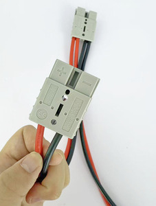 摩托车用新能源大电流储能连接线50A一对二10AWG 8AWG 10m聚氯乙烯延长线 - Product Image 2