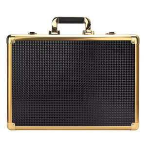 Valise de transport portable pour barbier avec serrure, en aluminium, pour accessoires de barbier - Product Image 3