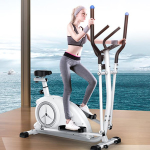 Máquina Elíptica Magnética Silenciosa al por Mayor, Carga Máxima de 150 kg, Pantalla LED, Gimnasio <span class=keywords><strong>en</strong></span> Casa, Cross Trainer, Space Walker, Fitness <span class=keywords><strong>para</strong></span> Uso Doméstico - Product Image 3