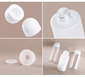 Botella de PET Esmerilada para Tónico, Tapa Semicircular, Envase Cosmético para Hidrosol y Esencia, Capacidad Personalizada - Product Image 5