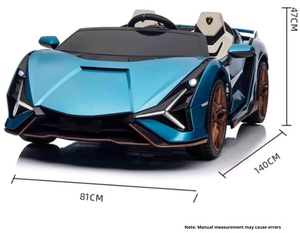 Coche <span class=keywords><strong>de</strong></span> Juguete para Niños <span class=keywords><strong>de</strong></span> Buena Calidad <span class=keywords><strong>de</strong></span> Fábrica con Música Bluetooth, USB, Educación Temprana y Ruedas Antideslizantes para Niños y Niñas, Diversión en el Patio Trasero - Product Image 1