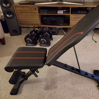 Banc de musculation réglable pour entraînement complet du corps - Banc inclinable pliable multi-usage