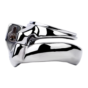 Jaula de Castidad Plana Transpirable de Metal Plateado, Jaula de Pájaros, Dispositivo de Castidad para Pene, Bondage SM, Juguetes Sexuales, Jaulas de Pene, Placer para Hombre - Product Image 4