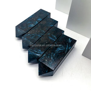 งานฝีมือคริสตัลธรรมชาติขายส่ง หินแอสโตฟิลไลต์ทรง<span class=keywords><strong>หอ</strong></span>คอย แกะสลักขัดเงา รูปทรงดอกไม้ไฟ สำหรับตกแต่งบ้านและเป็นของขวัญ - Product Image 6