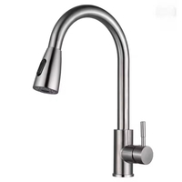 Robinet mitigeur de lavabo de salle de bain moderne classique 2026, à commande tactile, en acier inoxydable chromé et céramique, monotrou, à poser sur le comptoir 5