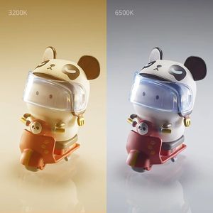 Godox LED6Bi Mini Lumière Vidéo LED Bi-couleur 3200-6500K Rechargeable Magnétique 13 Effets Lumineux pour Vlog et Photographie - Product Image 2