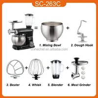 Tingkatkan dapur Anda dengan dudukan profesional Mixer adonan kait harga rendah Blender makanan prosesor kue Mixer-semua produk 2025