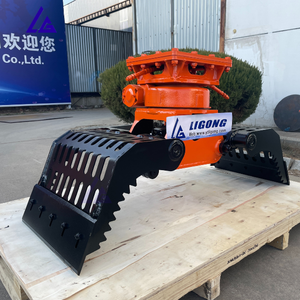Nouvelle pince de tri motorisée multifonctionnelle robuste à rotation flexible pour le tri des <span class=keywords><strong>d</strong></span>échets de construction et l'agencement des galets de rivière en agriculture - Product Image 4