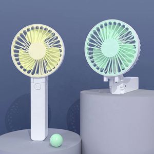 Ventilador Portátil de Mano Recargable por USB, Plegable, 3 Velocidades, 3-4 Horas de Duración, Compatible con Automóviles, Caravanas, Viajes, Oficina, Hogar y Exteriores - Product Image 1