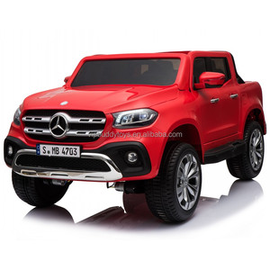 Voiture électrique pour enfants, sous licence VIP BUDDY, <span class=keywords><strong>Mercedes</strong></span> Benz x-class Twin Ride on <span class=keywords><strong>Pick</strong></span>-<span class=keywords><strong>up</strong></span>, 12V - Product Image 4